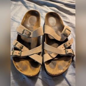 Birkenstock Beige Women's Sandals